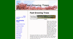 Desktop Screenshot of fastgrowingtreesnow.com